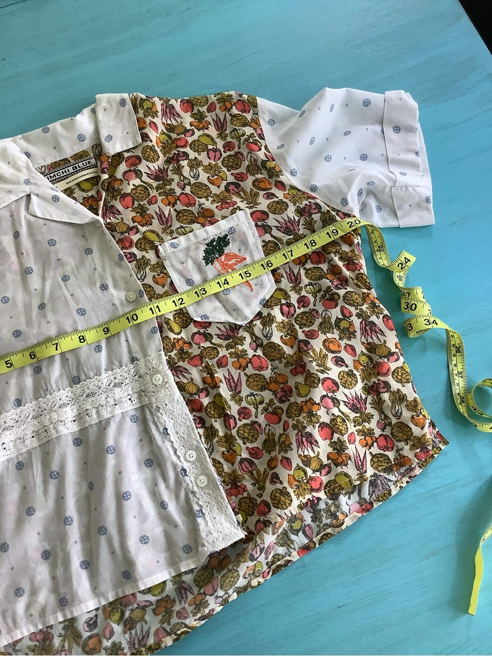 Kimchi Blue Garden Print Shirt - Picture 6 of 8